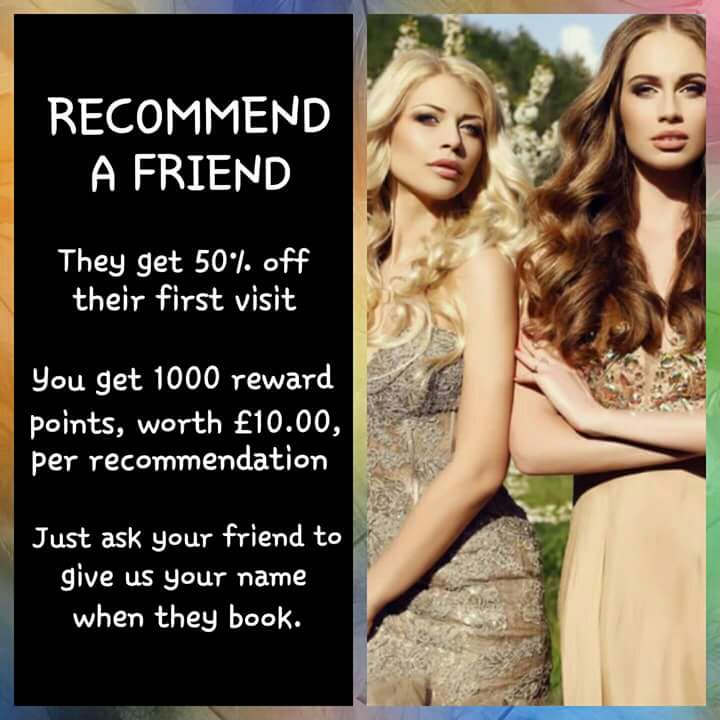 #halfpricefirstappointment #recommendafriend #thousandpoints
