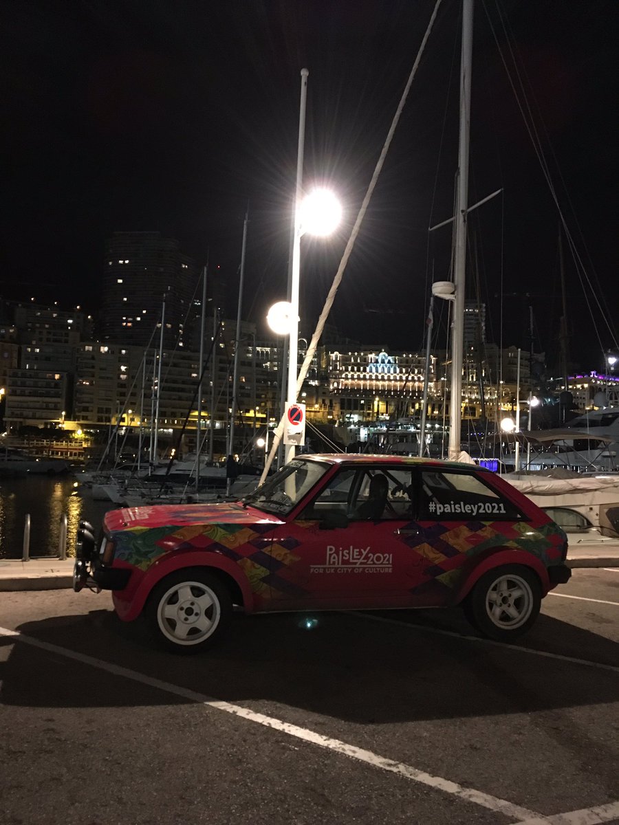 Turbeam's tweet photo. EGA in the harbour at Monte Carlo, with the yachts and casinos in the background. https://t.co/8A8K2qfP1p