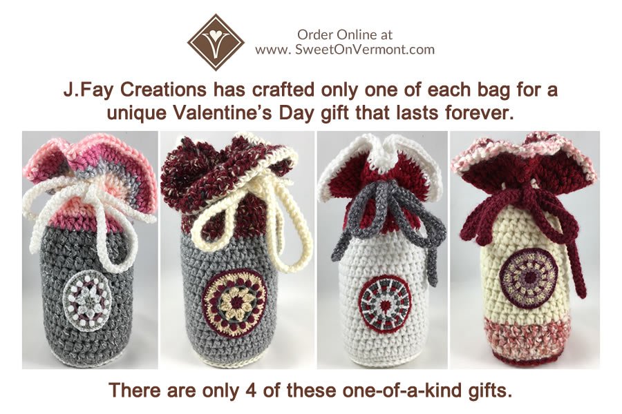 SweetOnVermont's tweet photo. SPECIAL OFFER 
Give Your Sweetheart Hottie Chocolate With A Handmade Crocheted Bag by J.Fay Creations - https://t.co/GoJ6SuRkaq  Only 4 left https://t.co/mbr6zwdsRL