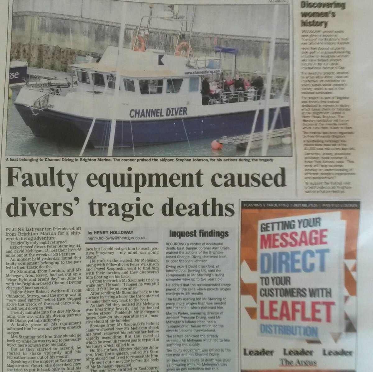 ScubaActive's tweet image. Time to book your equipment in for a service?