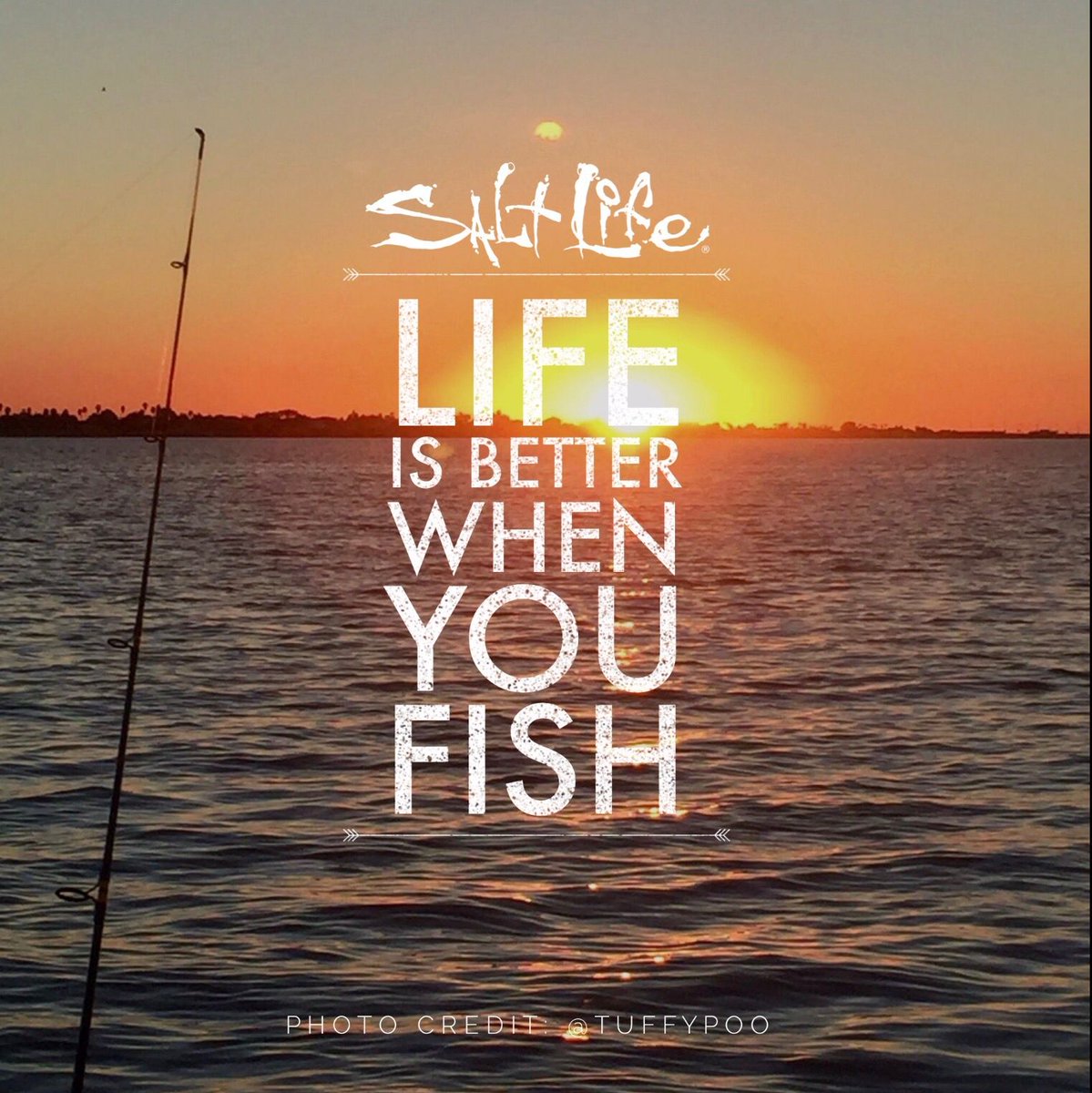 RealSaltLife's tweet photo. Life Is Better When You 🐟 

#WayOfTheWaterman https://t.co/hQraYelFpf