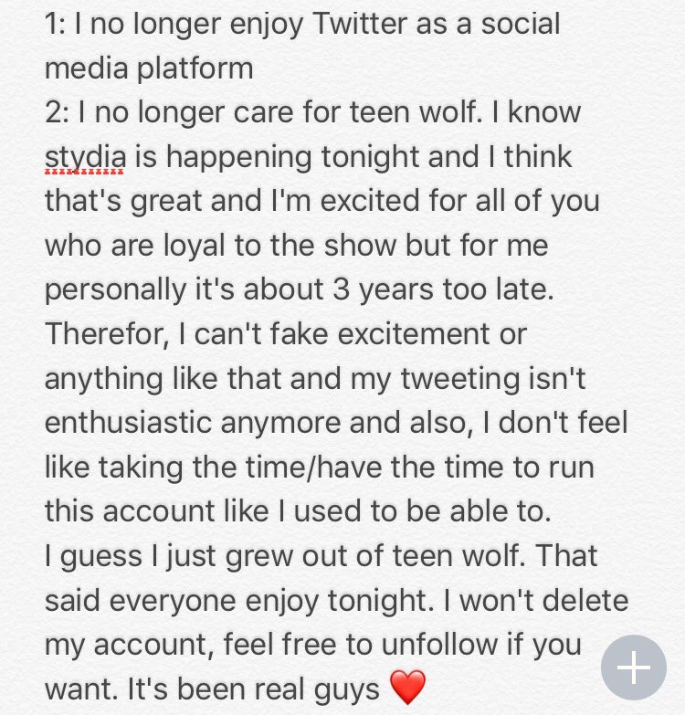 An explanation. Thank you