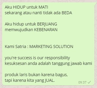 Ardhy_UBJGroup's tweet photo. Cs/WA. 0853-2222-3333 https://t.co/FMTpDLZcgZ