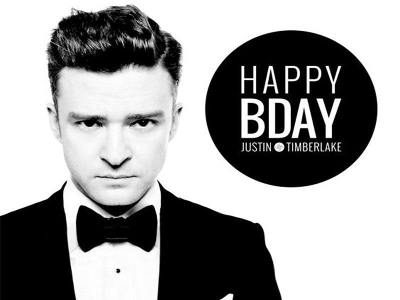 ¡HBD! Justin Timberlake celebra sus 36 años. 
 