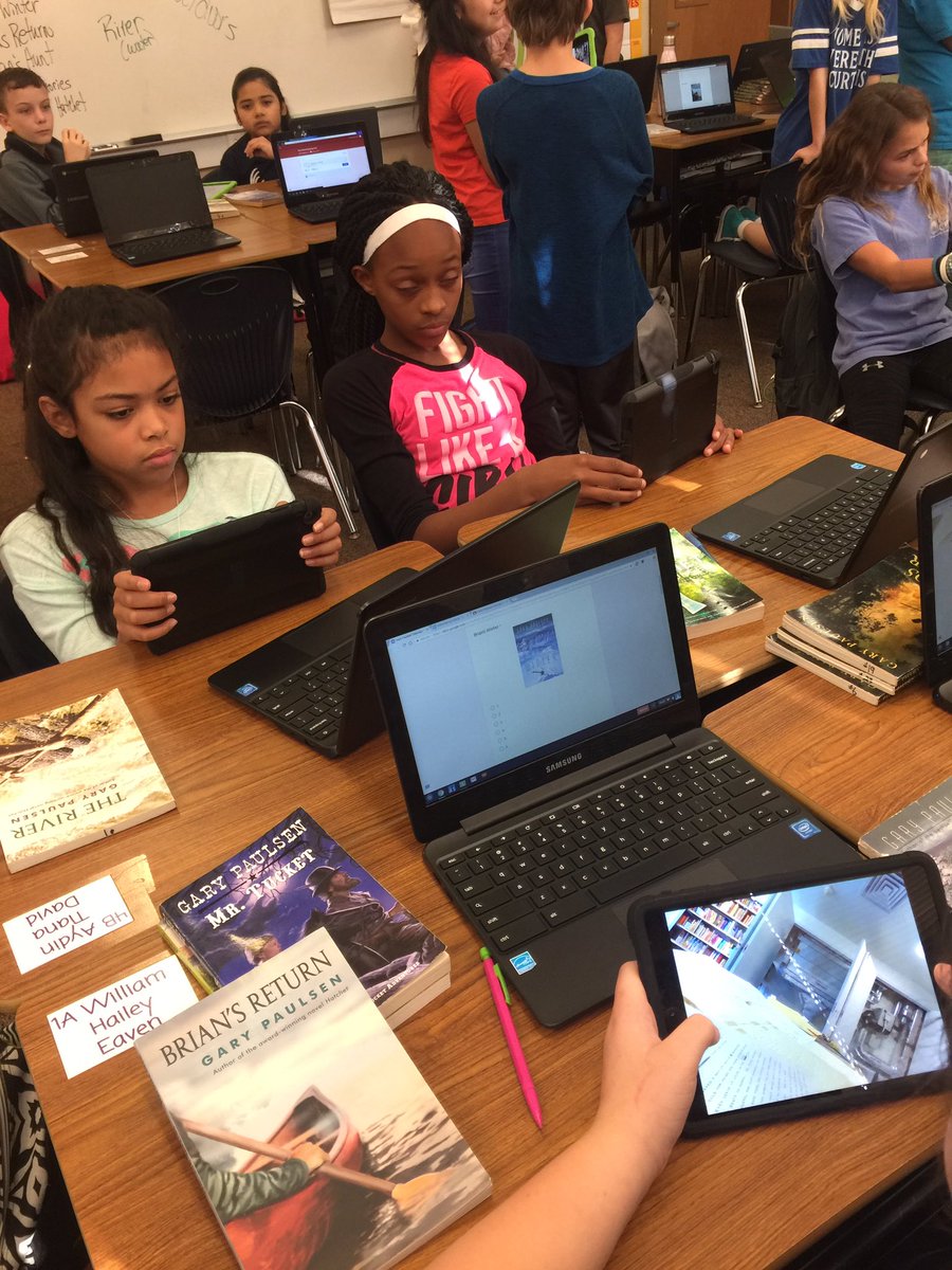 Loved Google Expeditions. We explored Roald Dahl's museum. <a href="/kaysantarita/">Kay Scott</a> #GoogleEDU