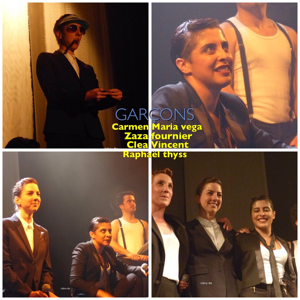 TouteOrigine's tweet photo. Venez ce soir @lestroisbaudets 20h "Garçons "😀😀Belle soirée en perspective 👍@CarmenMariaVega @ZazaFournier @Clea_Vincent #RaphaelThyss ❤️❤️ https://t.co/lVDXhcjzjN
