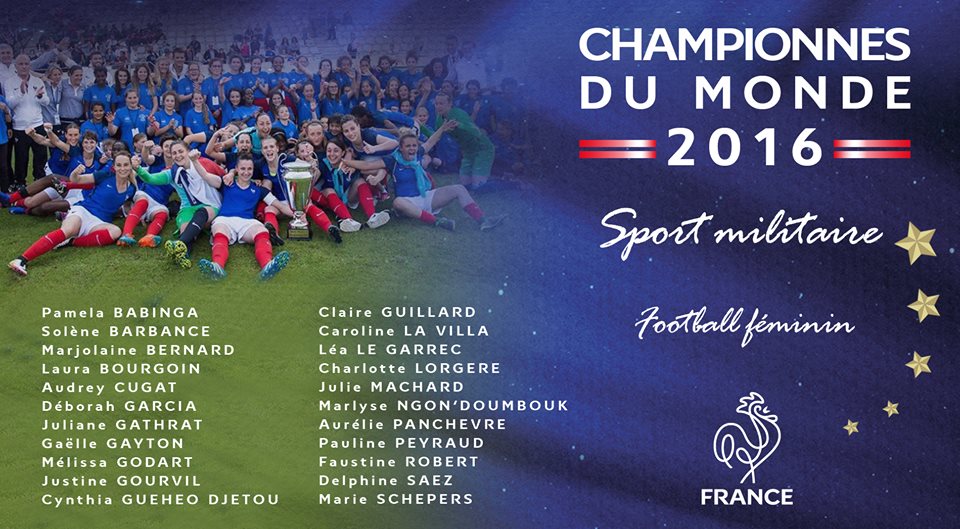SportsDefense's tweet photo. Le #sportmilitaire et les sportifs de l'#ArméedeChampions à l'honneur à la #SoiréedesChampions #SDC2016 du #CNOSF: https://t.co/ofmhp27RjT https://t.co/G0evAKkzJ8