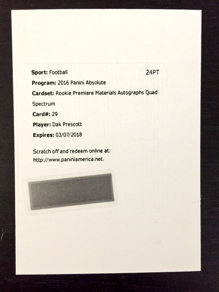 702Breakers's tweet photo. 2016 @PaniniAmerica Absolute HUGE #mojo @GoGTSLive @702Breakers https://t.co/YEDbwpzvUl @GTSDistribution @Karvinc @ChecklistsforUS #thehobby https://t.co/li0hcDYMao