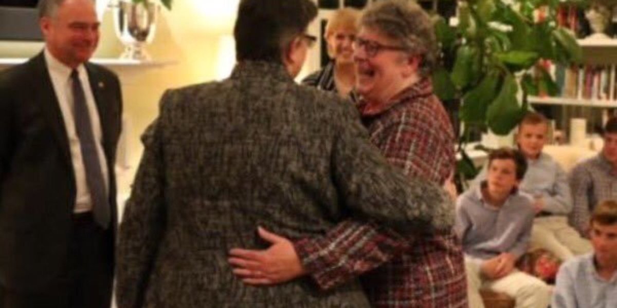 VermontCURE's tweet photo. Tim Kaine Officiated A Same-Sex Wedding The Day Of Trump's Inauguration https://t.co/ceZGv0KxFE https://t.co/dwcVB2UfEG