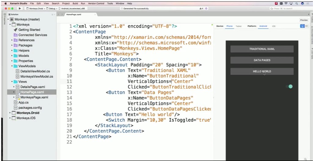 The latest Xamarin Snack Pack takes a look at the new Xamarin.Forms Previewer for Xamarin Studio & Visual Studio. https://channel9.msdn.com/Shows/XamarinShow/Snack-Pack-8-Visualizing-XAML-with-the-XamarinForms-Previewer