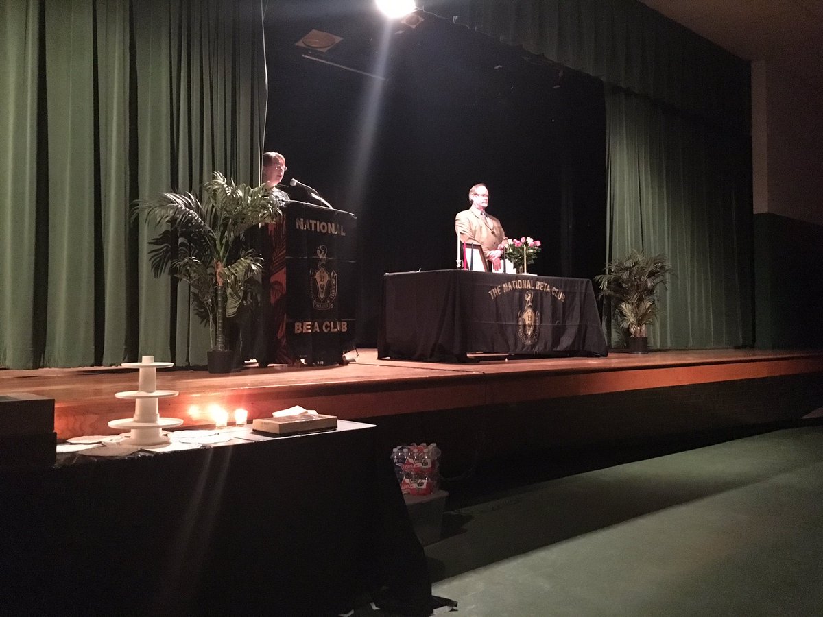 KHS BETA Club induction ceremony was a special event for students and family. Thanks to Ms Michael and Dr O'Dunne