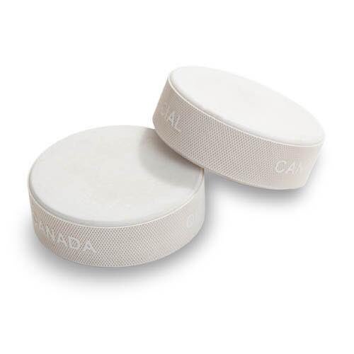 FanlyHockey's tweet photo. If I could suggest one rule change to hockey across the board, it would be to replace all game pucks with these. #ShitGoaliesNeverSay https://t.co/sqsHDRhMUf