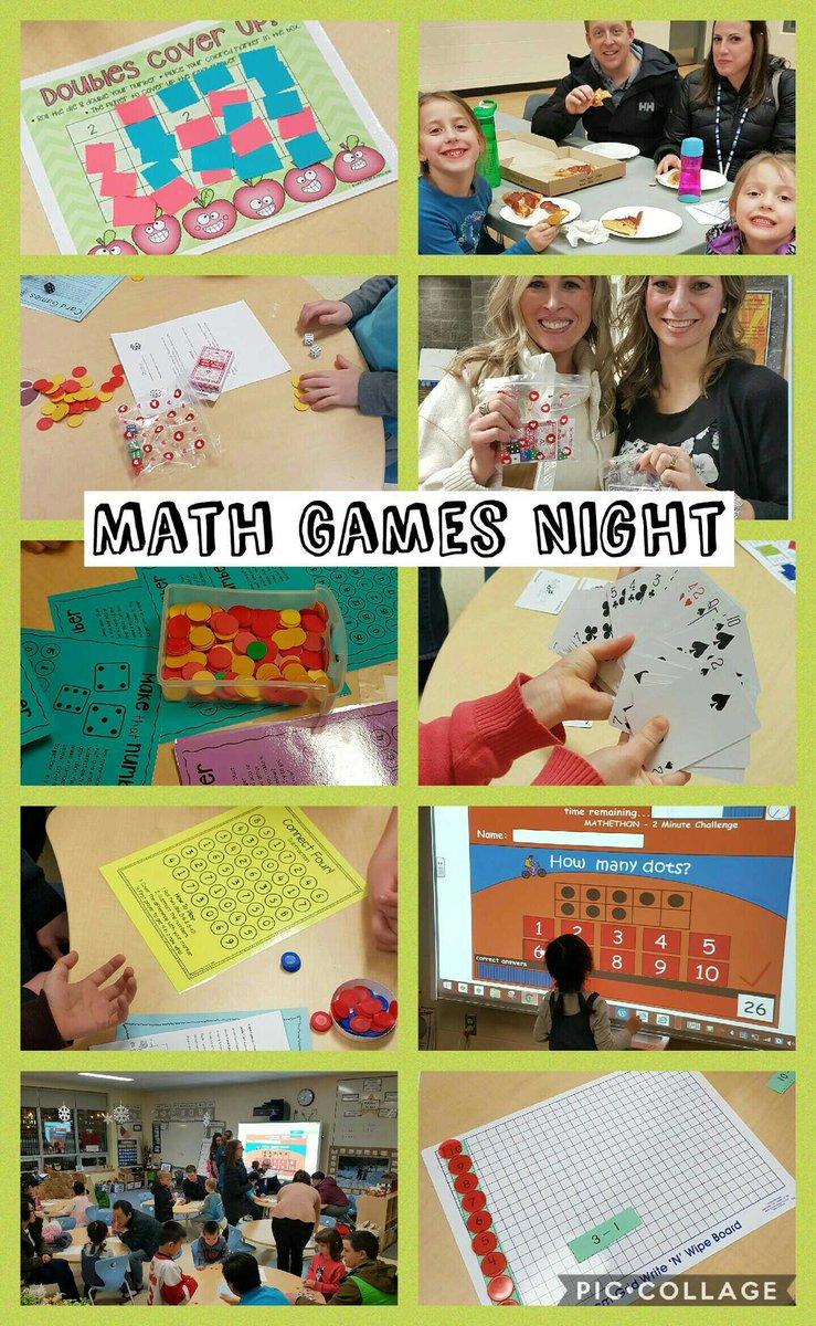 #Willowgrove's first #Math Games Night was a HUGE success! 400 guests! Thank you to our #SCC. #spslearn #earlymath #pizzasupper