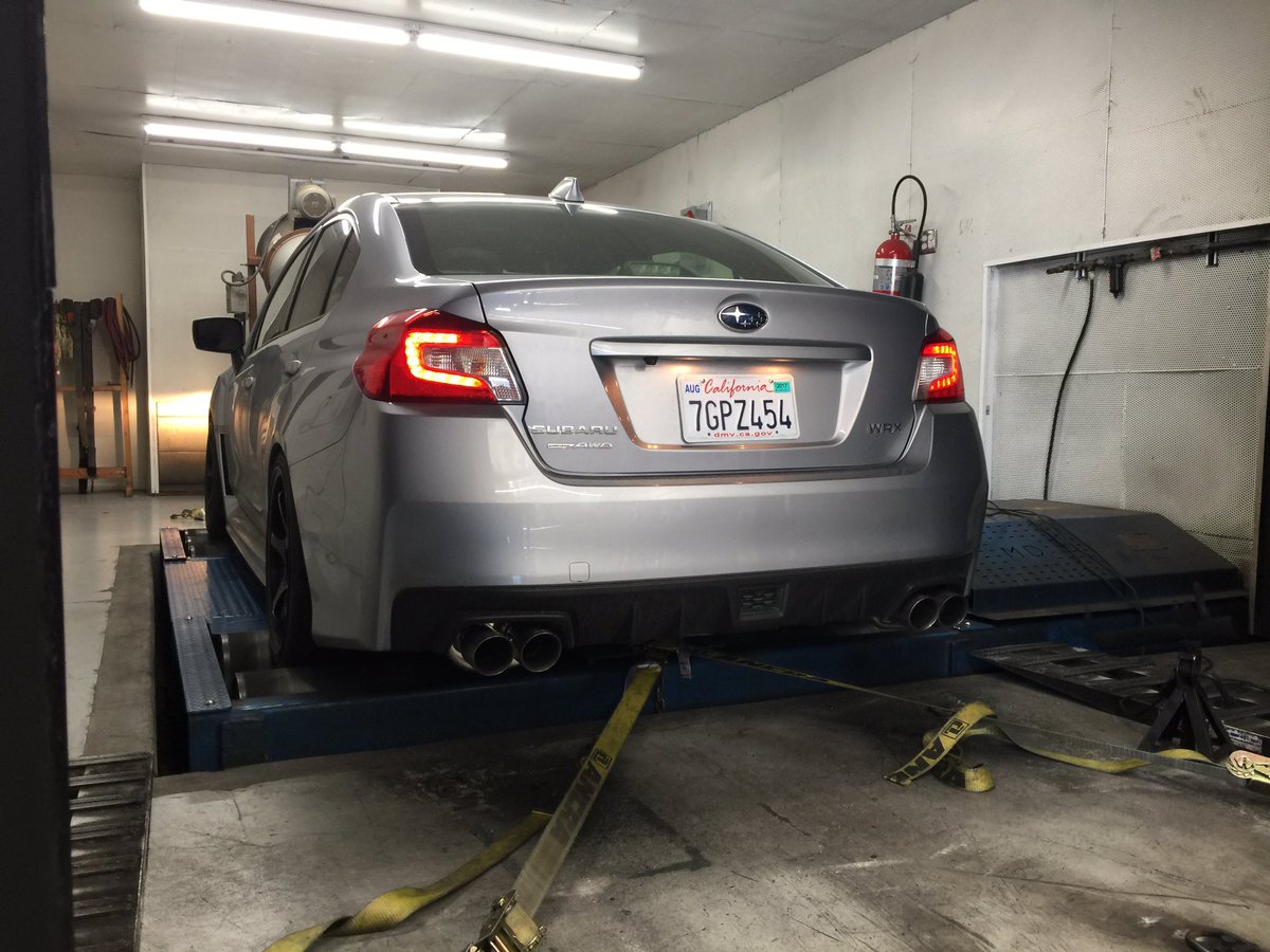 REMARK_EXHAUST's tweet photo. On the dyno today, 15HP UP, we were impressed #WRX #sti #subaruwrx #subarusti @subarus @WRX_STI_News @SubaruOwners https://t.co/HxSelek4e7