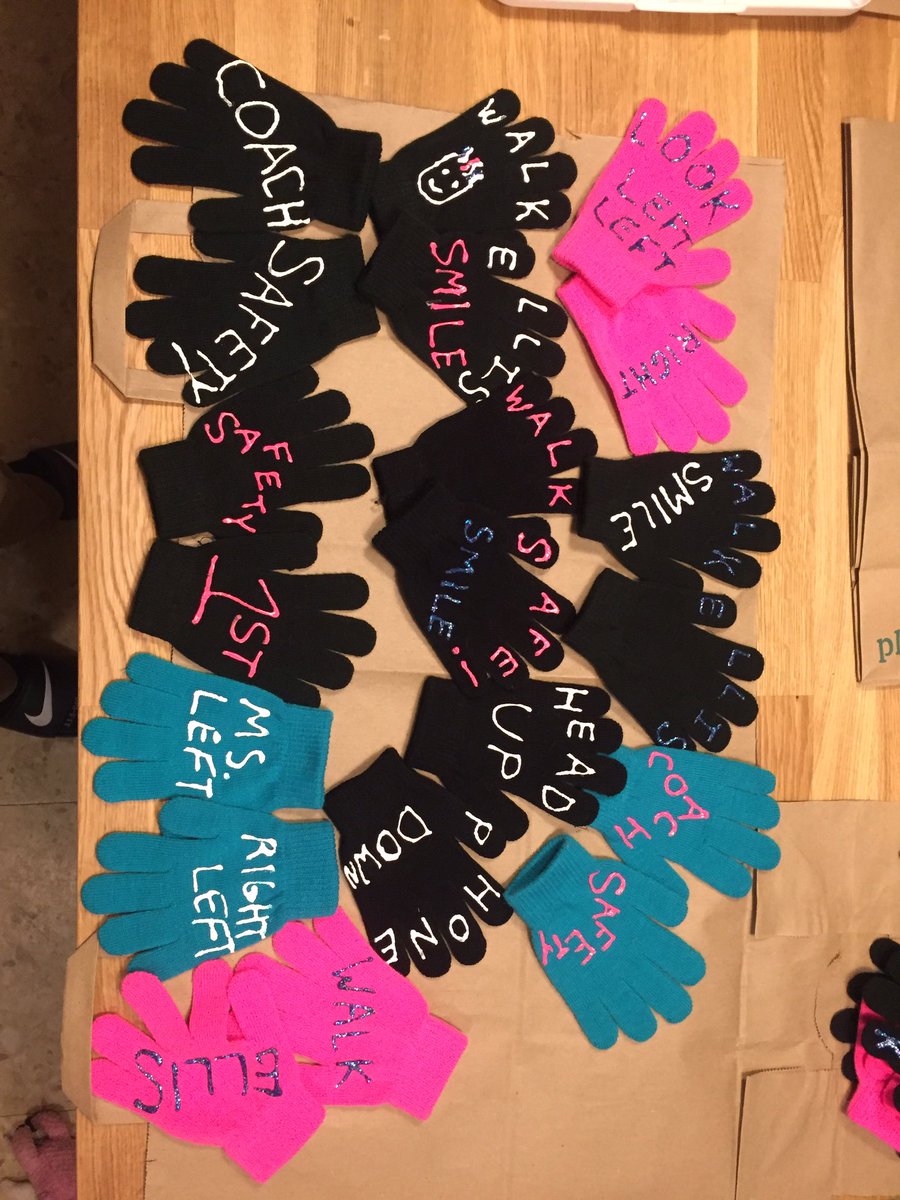 CoachBalto's tweet photo. Made custom gloves for #MAWinterWalkDay2017. Can't wait to give these to the Ellis students! #CoachSafety @BostonSchools #SafeRoutesBoston https://t.co/BdEU8IwAdZ