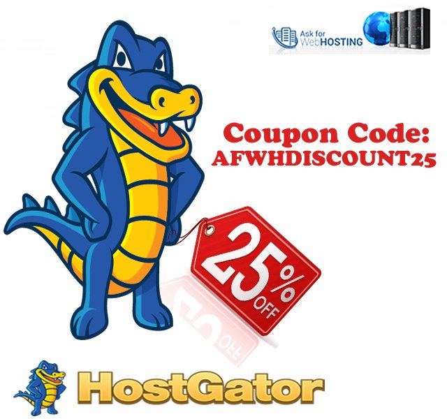askforwbhosting's tweet image. Get 25% OFF on #HostgatorWebHosting. coupon code AFWHDISCOUNT25 to avail this offer. #HostgatorCoupon Click Here&amp;gt;bit.ly/2ifk6U0