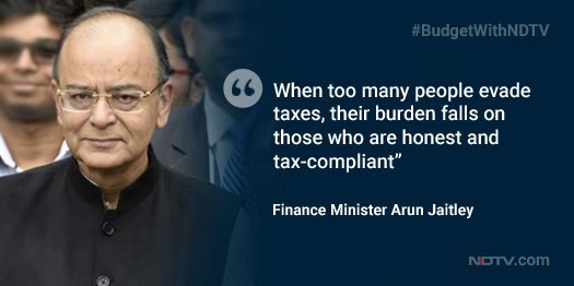 Finance Minister Arun Jaitley presents #Budget2017 

#BudgetWithNDTV | Watch LIVE here ndtv.com/live