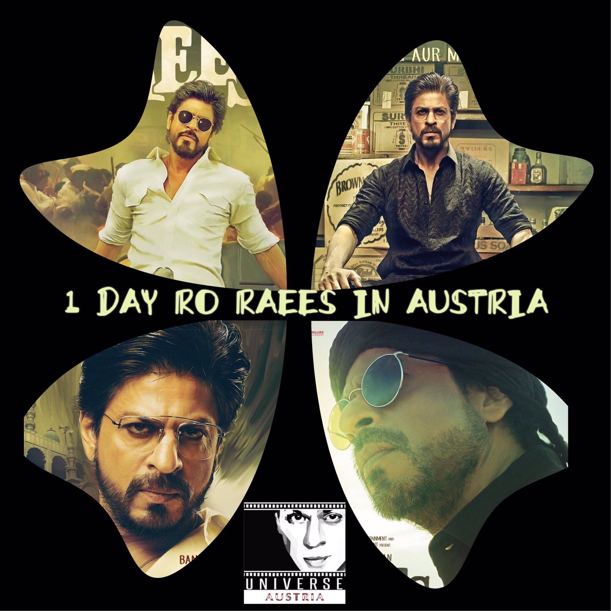 SRKAustria's tweet photo. Only 1 day to RAEES in Austria ❤️
Noch 1 Tag bis RAEES in Österreich 🇦🇹
#RaeesInAustria
#RaeesFDFS https://t.co/MHdgnGvrDF