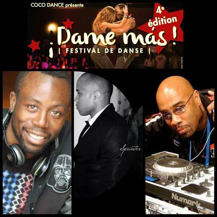 DAMEMAS_EVENT's tweet photo. [#DJ] #Soirée 11/03: 
TOM NKA - ALEX SALSERITO - SPRINTER 👍🏼#Softs à volonté pour #danser! #salsa #salseros #bachata #kizomba #ambiance 👏🏼🤗 https://t.co/DX6kfXCAHQ
