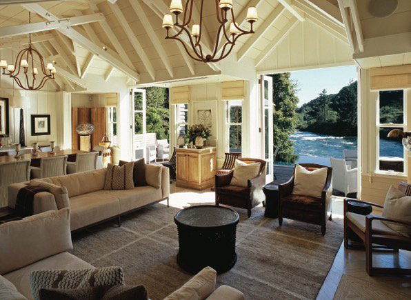 Wellness wkd highlight of <a href="/HukaLodge/">Huka Lodge</a> 2017 events, also experts on fly fishing, Maori culture, gin tasting etc #yoga #fishing #gin #wellness