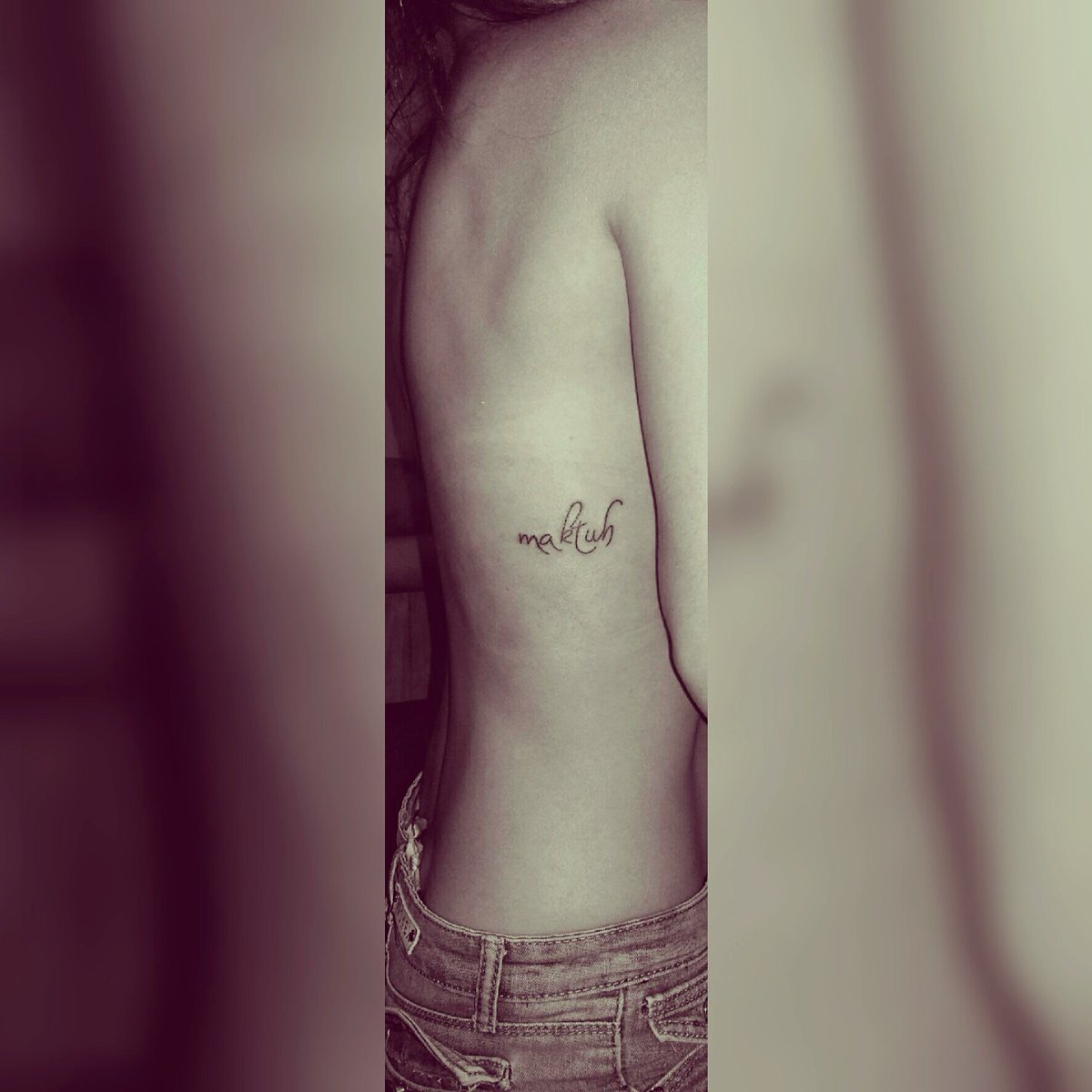 karoancama's tweet photo. #PrimerTatto MAKTUB 👌😍 https://t.co/lWoXW1mF6Z