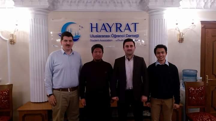 Meeting dgn Hayrat İnternational Student Association di Istanbul, Insya Allah kerjasama strategis utk pengiriman pelajar Indonesia ke Turki