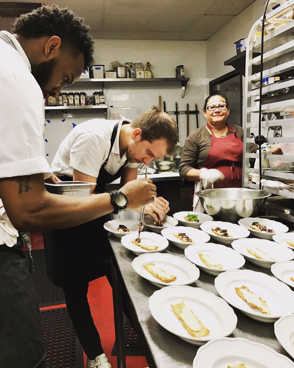 Know your team and teach them to love their craft #GardeManger #heightslife #HTX