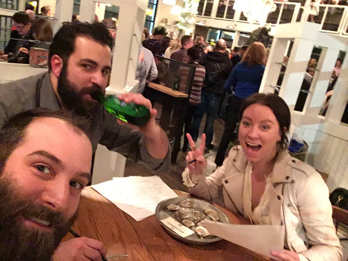 ChefCamD's tweet photo. Guest judging @RodneysCalgary w this motley crew... @TonyMigliarese @amandamhamilton
#shuckme https://t.co/UrMwifNMl8
