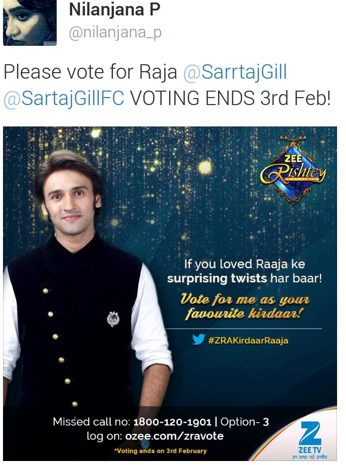 SarrtajGill's tweet photo. hi all! u guys have given me immense love. if u feel i aka Raja deserves this, do vote for me. 
https://t.co/OklnskxaMf https://t.co/jlvByFTC5N