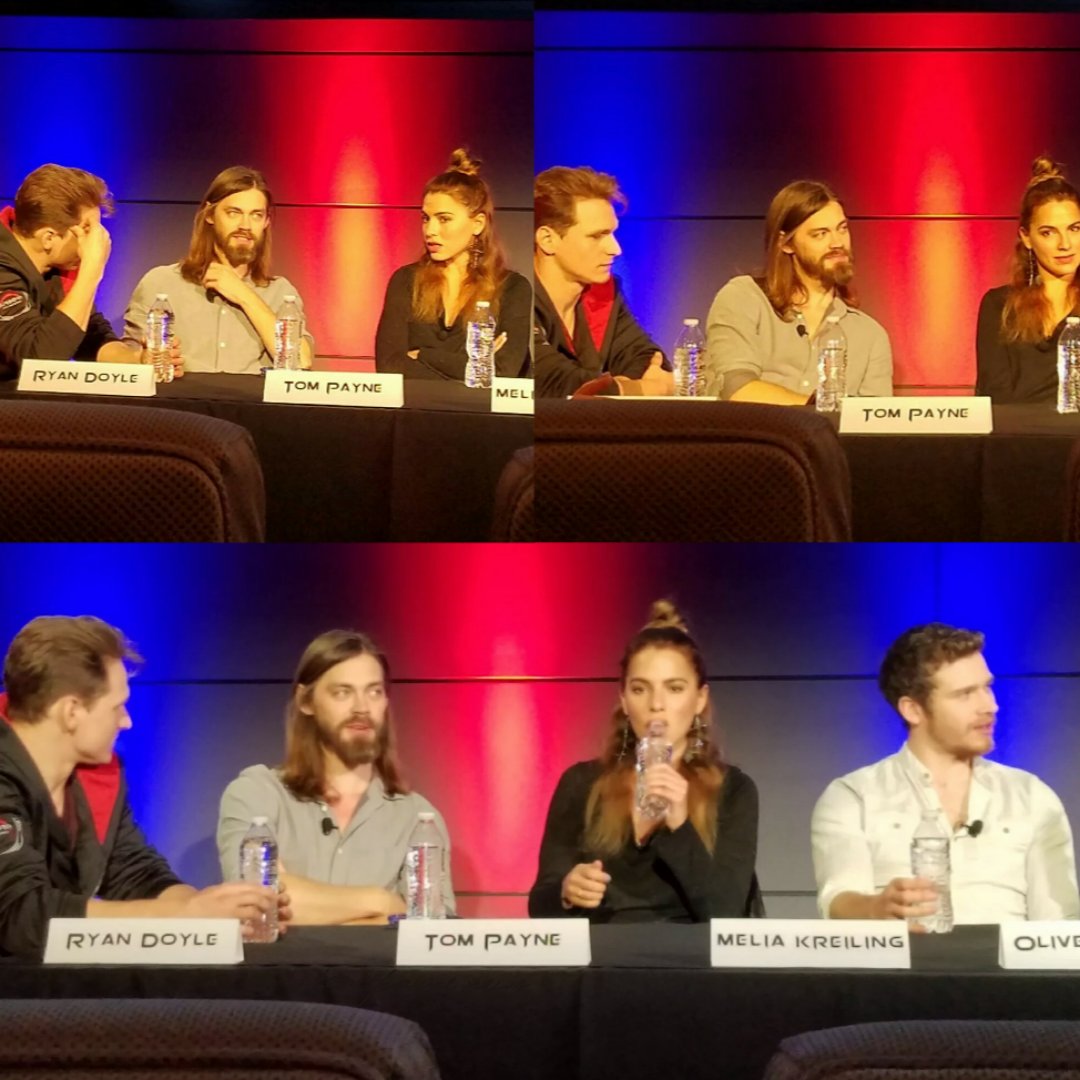 TomPayneNews's tweet photo. Tom Payne at MindGamers press event in Santa Monica, CA. #TomPayne #RyanDoyle #MeliaKreiling #OliverStark https://t.co/82QPHZLoJF