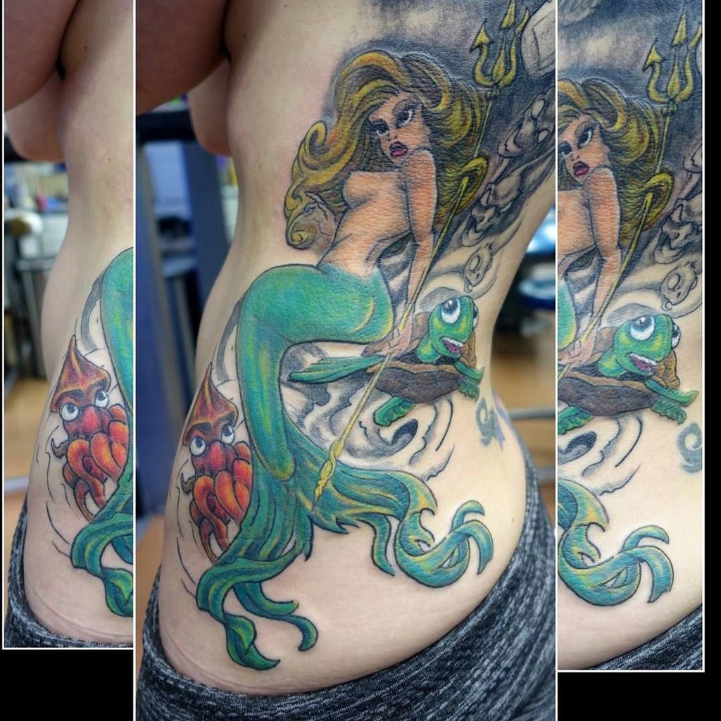 priczdotcom's tweet photo. #girlswithtattoos #mermaid #sealife #squid #seaturtle #wip #toughassgirl #420nurses #pricz… https://t.co/puF1wrkglx https://t.co/OQfznYFs4a