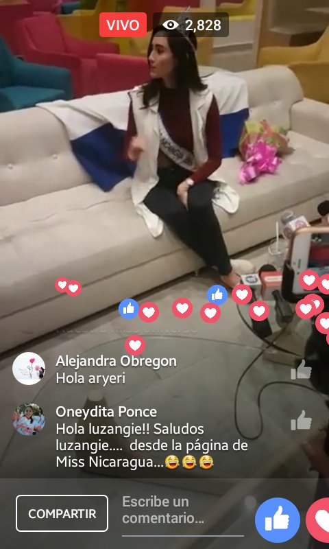 100noticiastv's tweet photo. @marinajacoby notablemente agotada brinda conferencia de prensa a los medios de comunicación @MissNicaraguaof #MissUniverse #Nicaragua https://t.co/mgC1AXky84