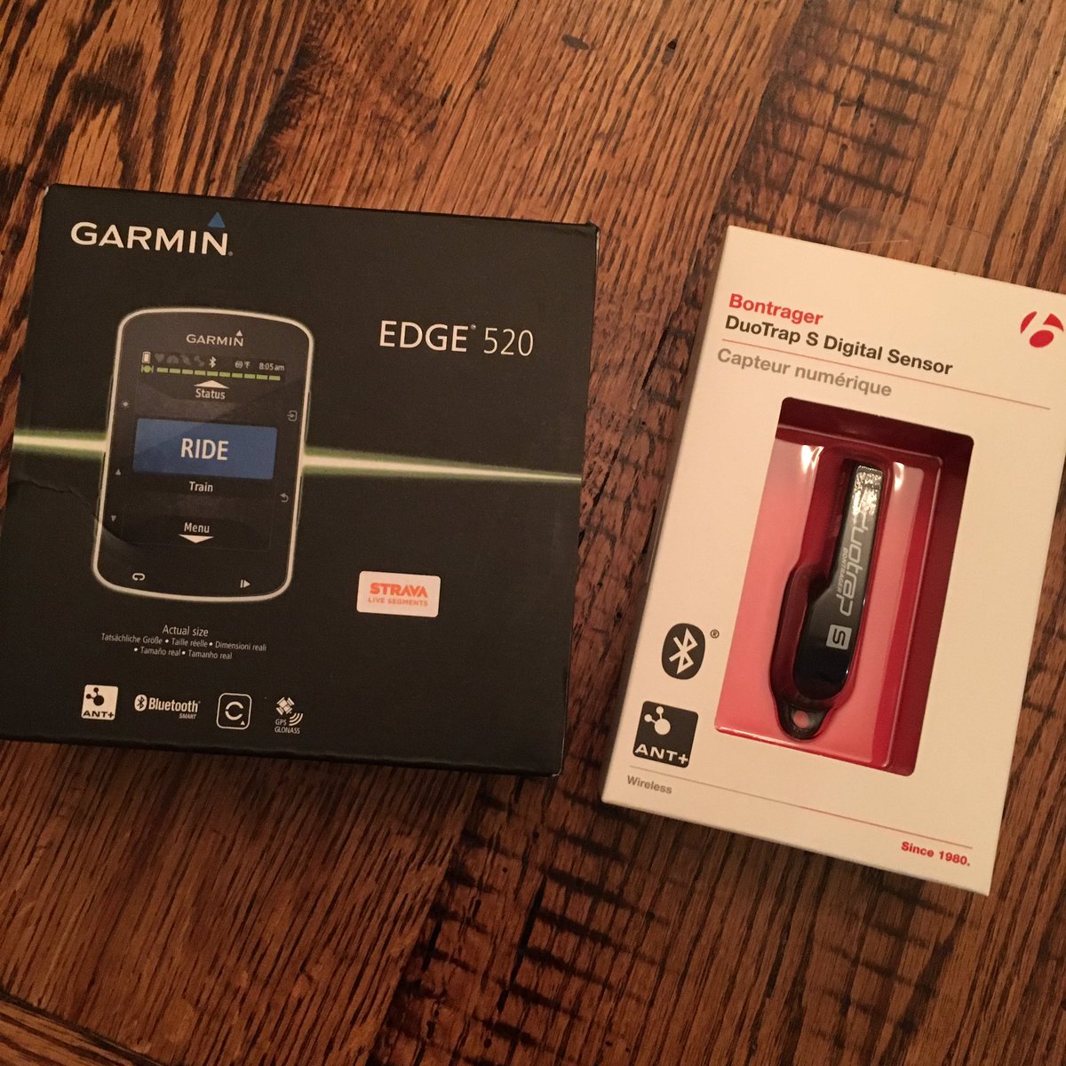 kevinrnowak's tweet photo. Some new birthday tech for the bike. #Garmin520 #DuoTrapS #DuoTrap @garminfitness @ridebontrager @trekbikes https://t.co/EwJdyMwlxM