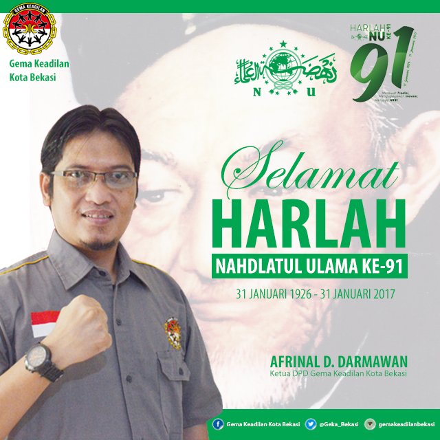 Selamat Harlah NU ke-91!