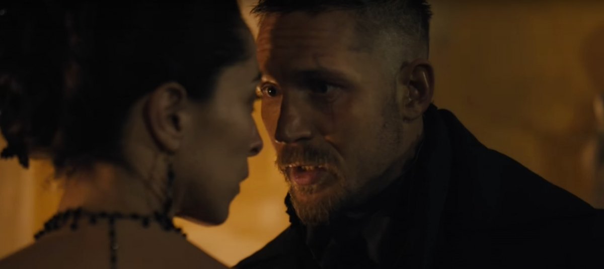 VideoAdvocate's tweet photo. When u don't want to look, 🙈😮 but u can't look away.... 🎩#JamesKeziahDelaney 👩#Zilpha 🎭#TomHardy 📺#TabooFX https://t.co/6dJnJA4Zfy