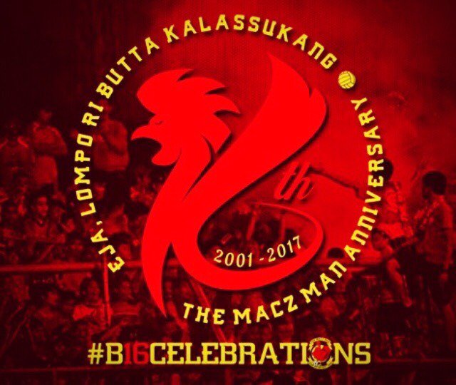 Yeeey Selamat 16 thn @Maczman_Ori semoga semakin kreatif dan tetap solid #EWAKO #b16celebrations