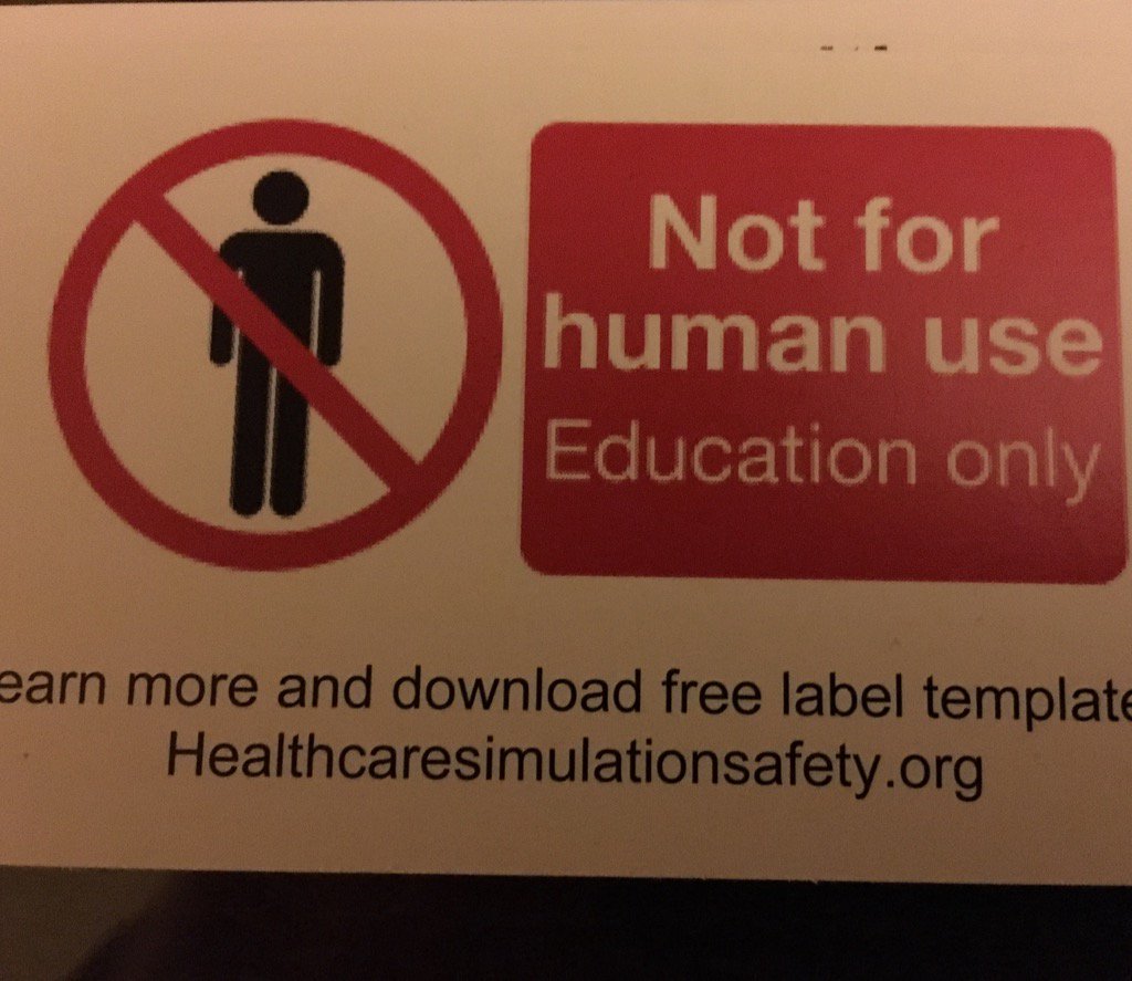 Unintended adverse patient events are possible in simulation. Learn to avoid them healthcaresimulationsafety.org #IMSH2017