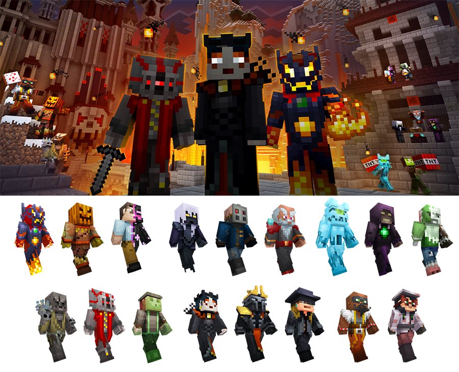 Xbox Japan Minecraft の各コンソール エディションに新スキン パック ヴィランズ スキン パック 登場 本物の悪党や卑劣漢になれるパックで あなたの悪い心を発散しよう T Co Furqkq2rwe T Co W9xad1xjcj Twitter