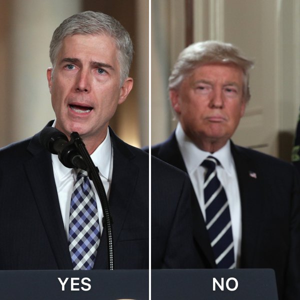 joincrowd's tweet photo. Do you agree with Trump's SCOTUS nominee, Judge Neil Gorsuch? Vote here: https://t.co/i5HMSHLp6W. @realDonaldTrump #joincrowd #scotus https://t.co/qLxFKkoUy9