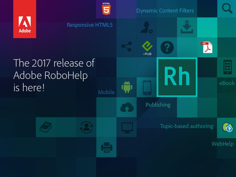 Create and deliver personalized content experiences for any device with brand new #Adobe #RoboHelp (2017 release) adobe.com/robohelp