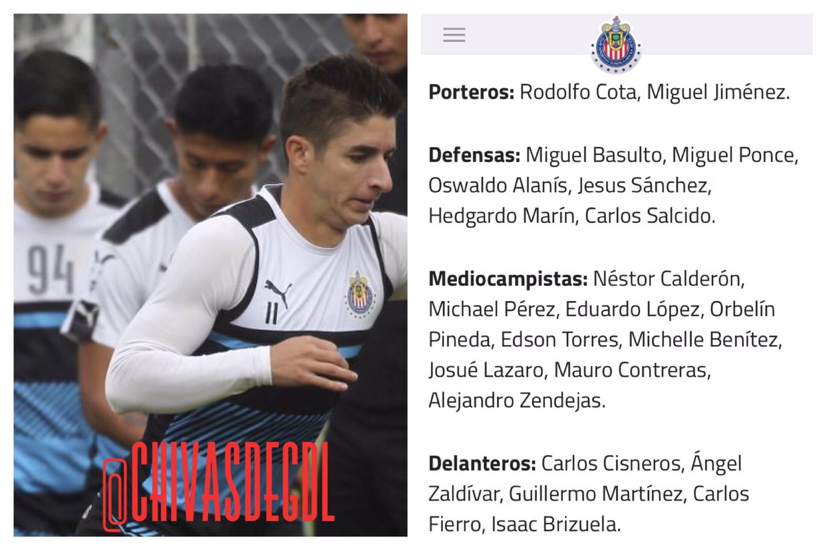 Estos son los 22 Rojiblancos que hicieron el viaje a Mérida para enfrentar mañana a los Venados. #DaleRebaño 🐐