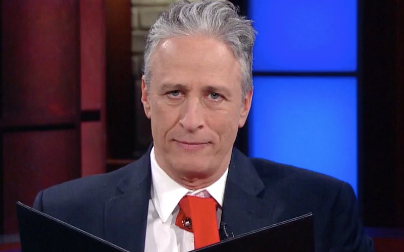 Jon Stewart rips apart President Trump: "The new official language of the United States is bullshit" thebea.st/2kpaXh1