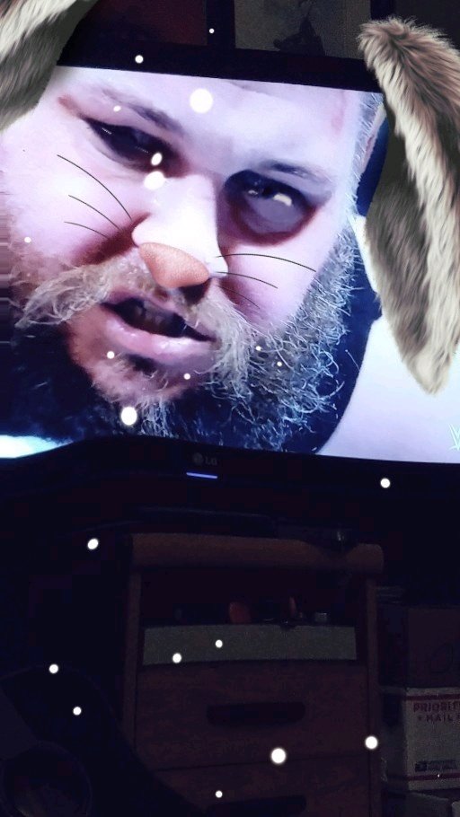 jacki_tate's tweet photo. @FightOwensFight you were adorable on the #RoyalRumble  #bunniesofwwe #aw #sotough https://t.co/YrBFaLmZet