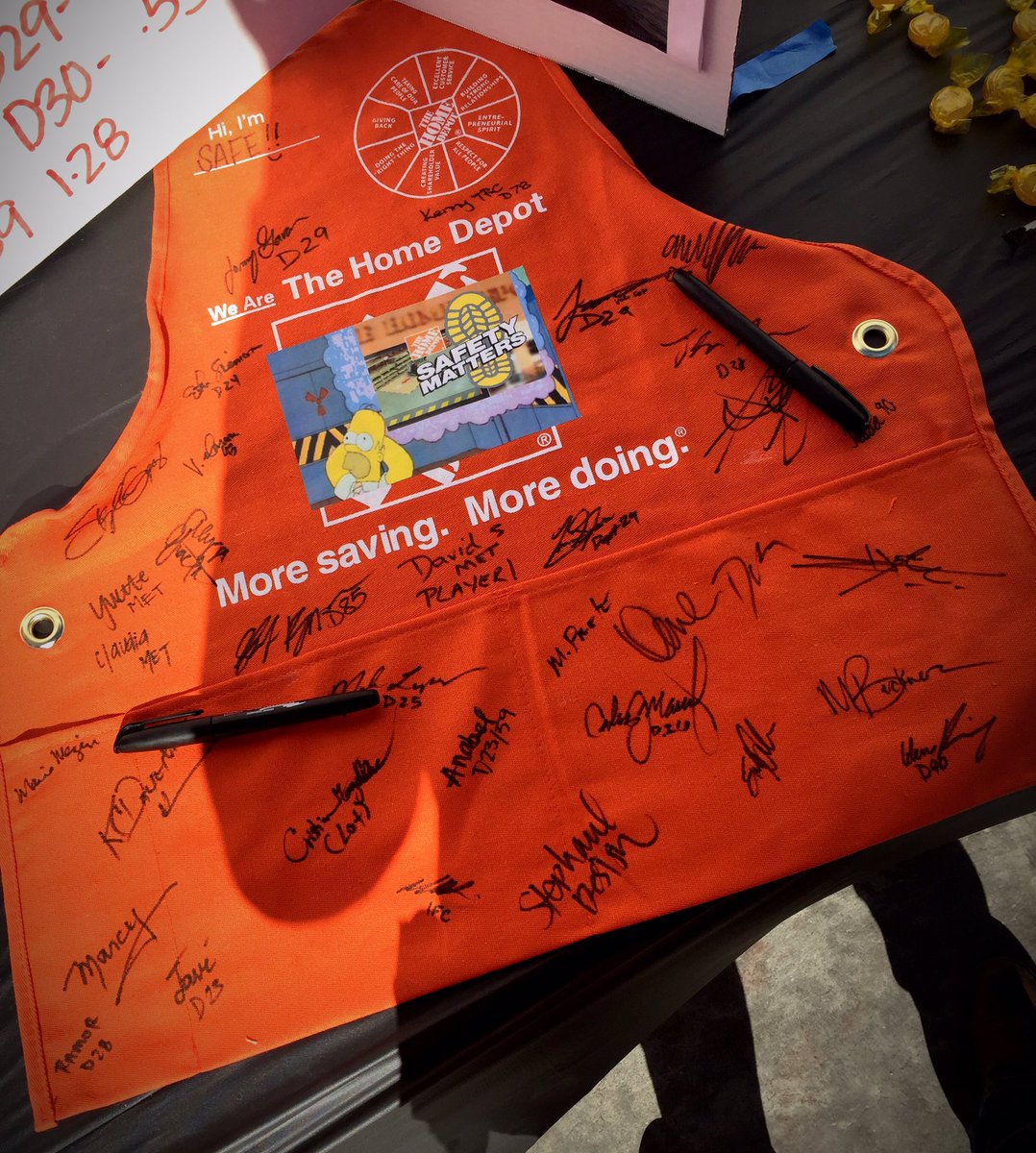 drlnlopez85's tweet photo. #APawarenessDay #1012 #Simpsons Theme #SafetyMatters #HomeDepot  #LetsDoThis #PK #InFocusTeam #D224 https://t.co/ro2EwnZ7jQ
