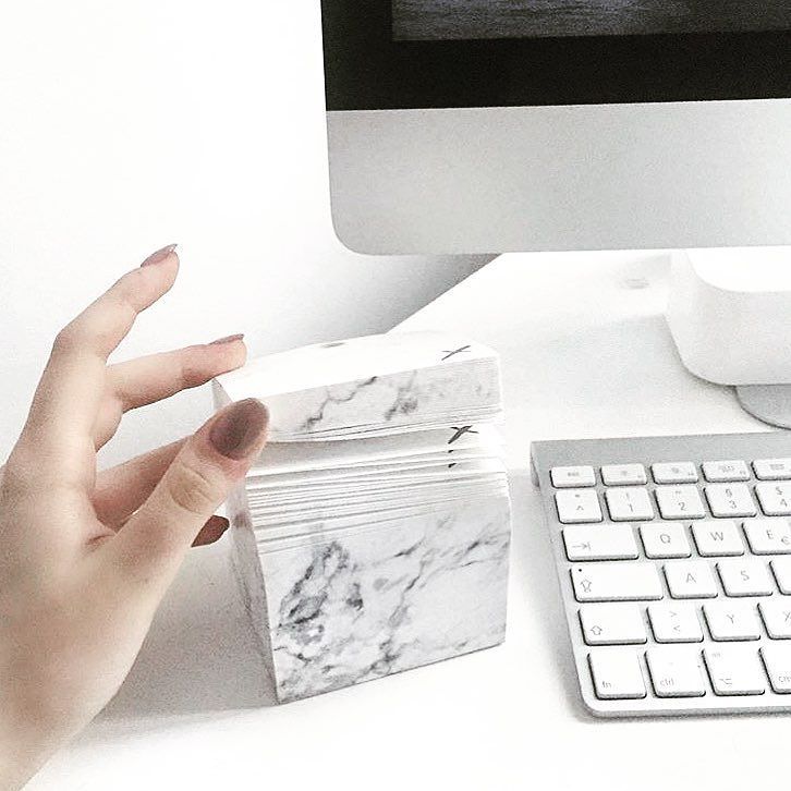 jotitdownco's tweet photo. @brendahashtag knows how to do a minimal workspace! Luckily our Marble Memo Cube fits in p… https://t.co/wN32yV8MsI https://t.co/5BW9Az7ZBs