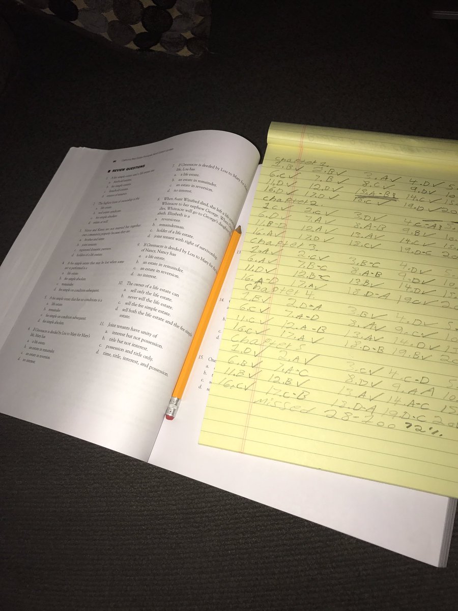 MarkAdamsAgent's tweet image. Brushing up for my Real Estate Exam this Friday! Wish me luck!
