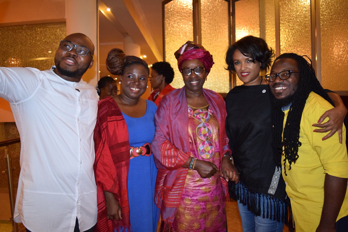 BinetaDOfficial's tweet photo. A big THANK YOU to the African Artists Peace Initiative for conferring on me the "Humanitarian and Peace-Maker Award'' on 29 January, 2017. https://t.co/BGPvSAxeqN