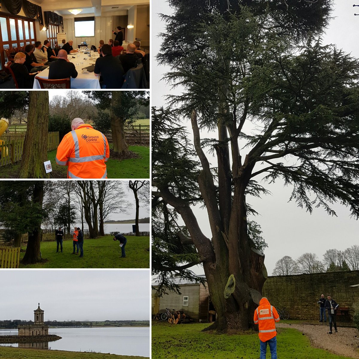 GrahamBirdGC's tweet photo. Day 2 Big Al delivering Tree training to our managers @RutlandWaterNR #careerswithGC #GCtraining @GroundControlGC @GCDesignGC @MDrWatson https://t.co/wUHNYGA4NG