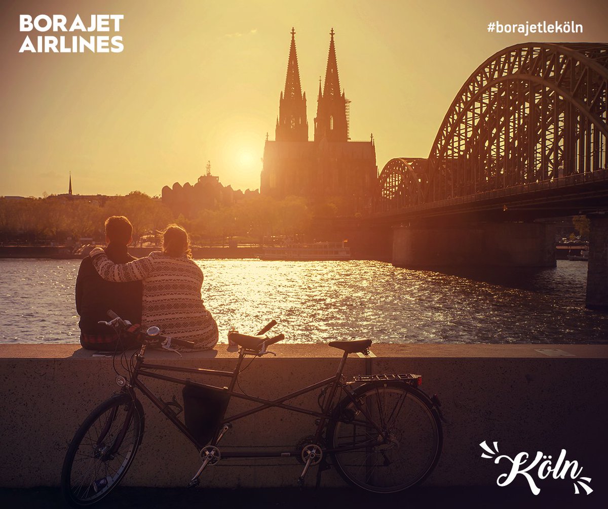 En güzel manzaraları #Köln’de izlemenin tadı bambaşka…