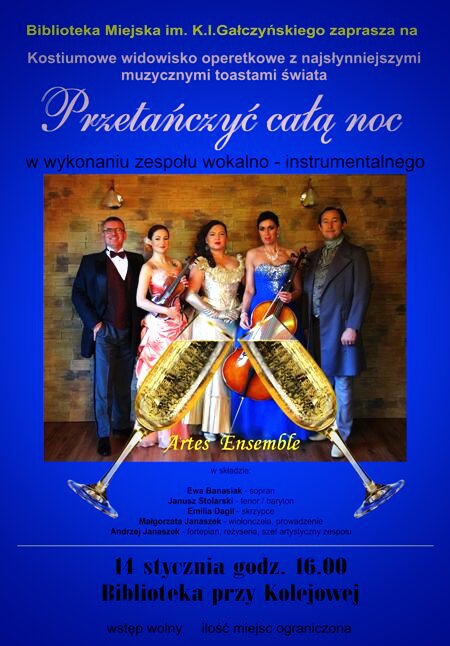 evavocal's tweet image. W tym roku Karnawał był intensywny... 
Operetkowe Hity porywały do tańca mieszkańców Złotoryji, Dobrcza, Gryfic...